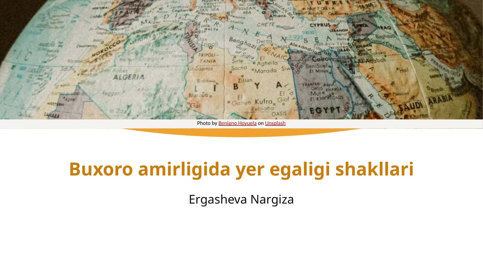 Buxoro amirligida yer egaligi shakllari