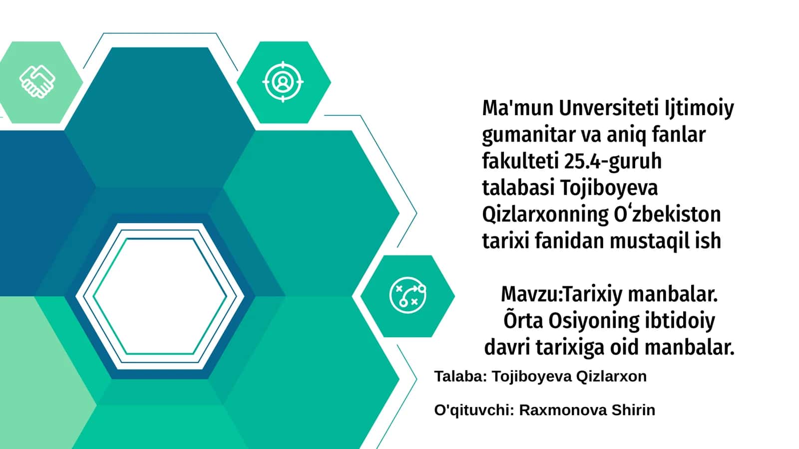 Tarixiy manbalar. Õrta Osiyoning ibtidoiy davri tarixiga oid manbalar