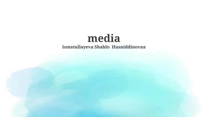 Understanding Media: From Past to Present