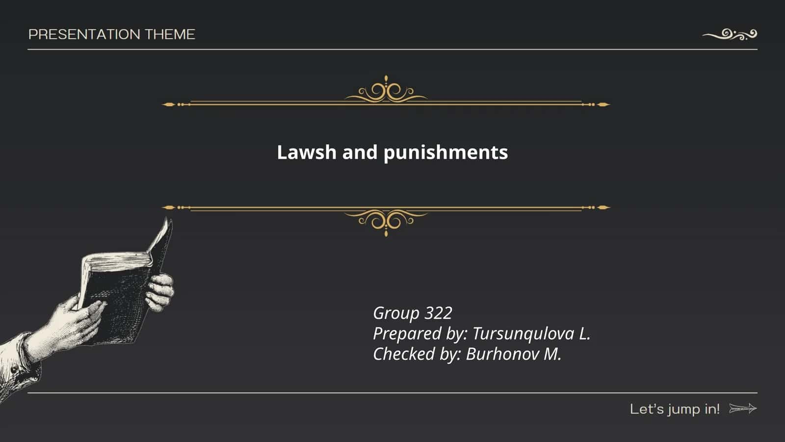 Principles of criminal punishment