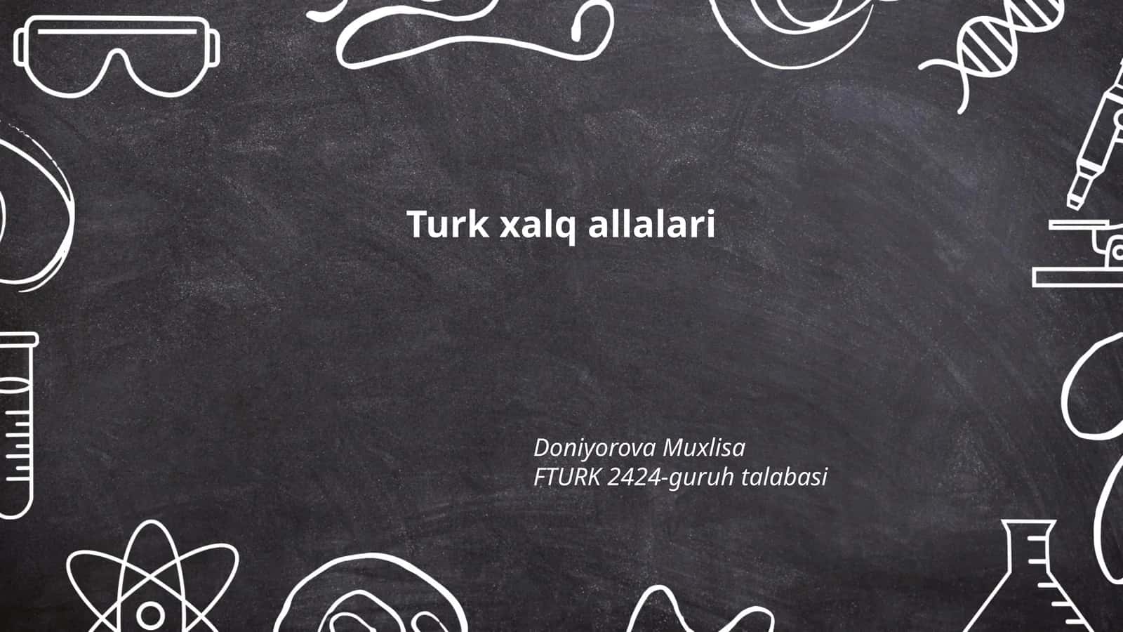 Turk xalq allalari