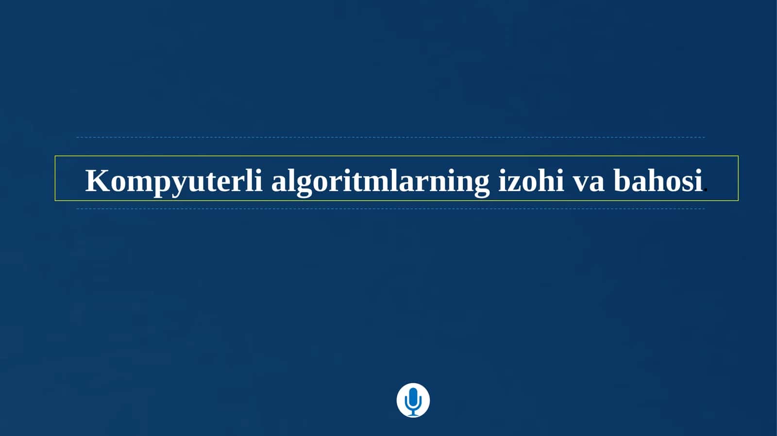 Tilning bazaviy tushunchalari