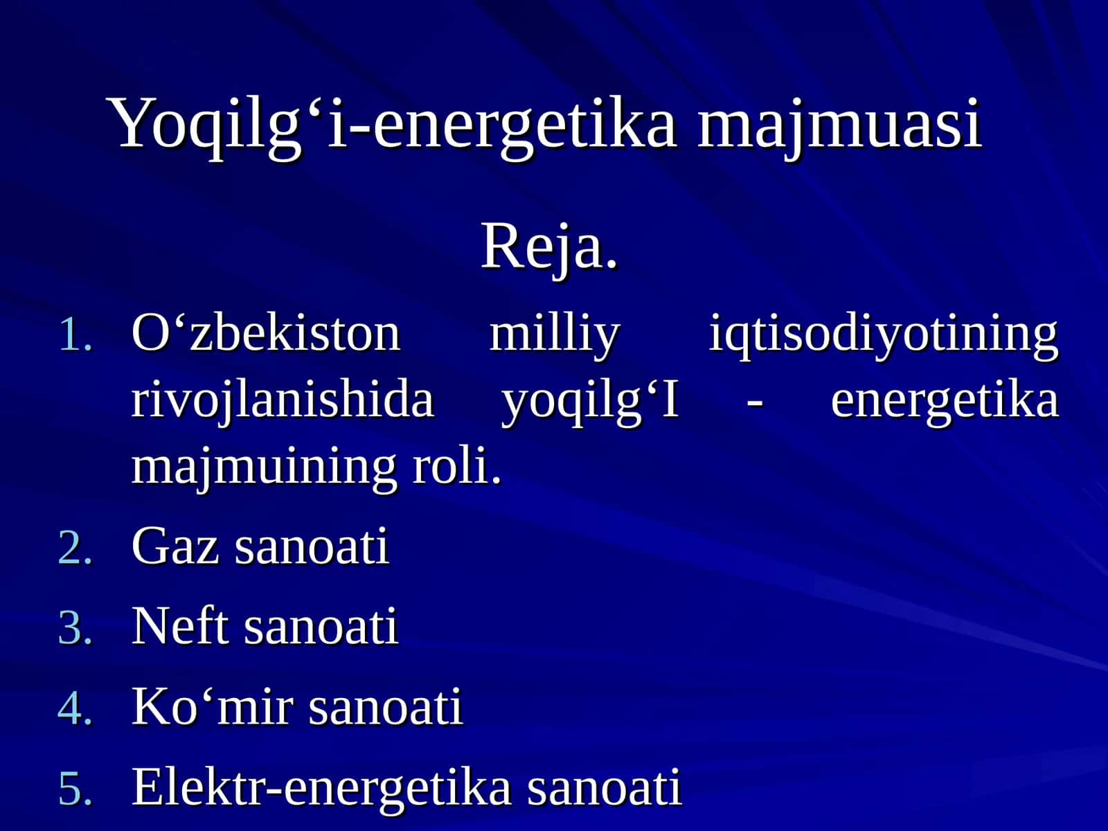 Yoqilg‘i-energetika majmuasi