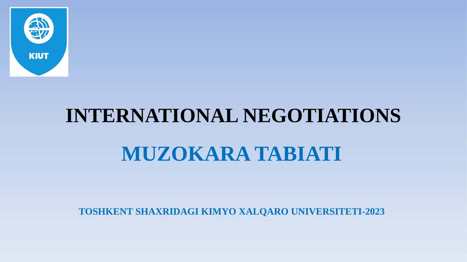 MUZOKARA TABIATI