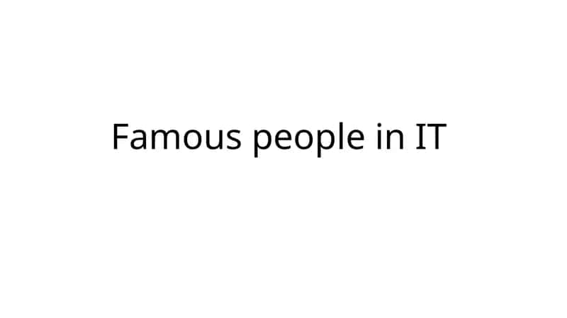 FamouspeopleinIT