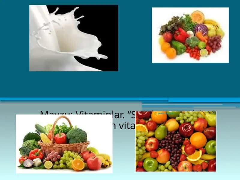 Vitaminlar