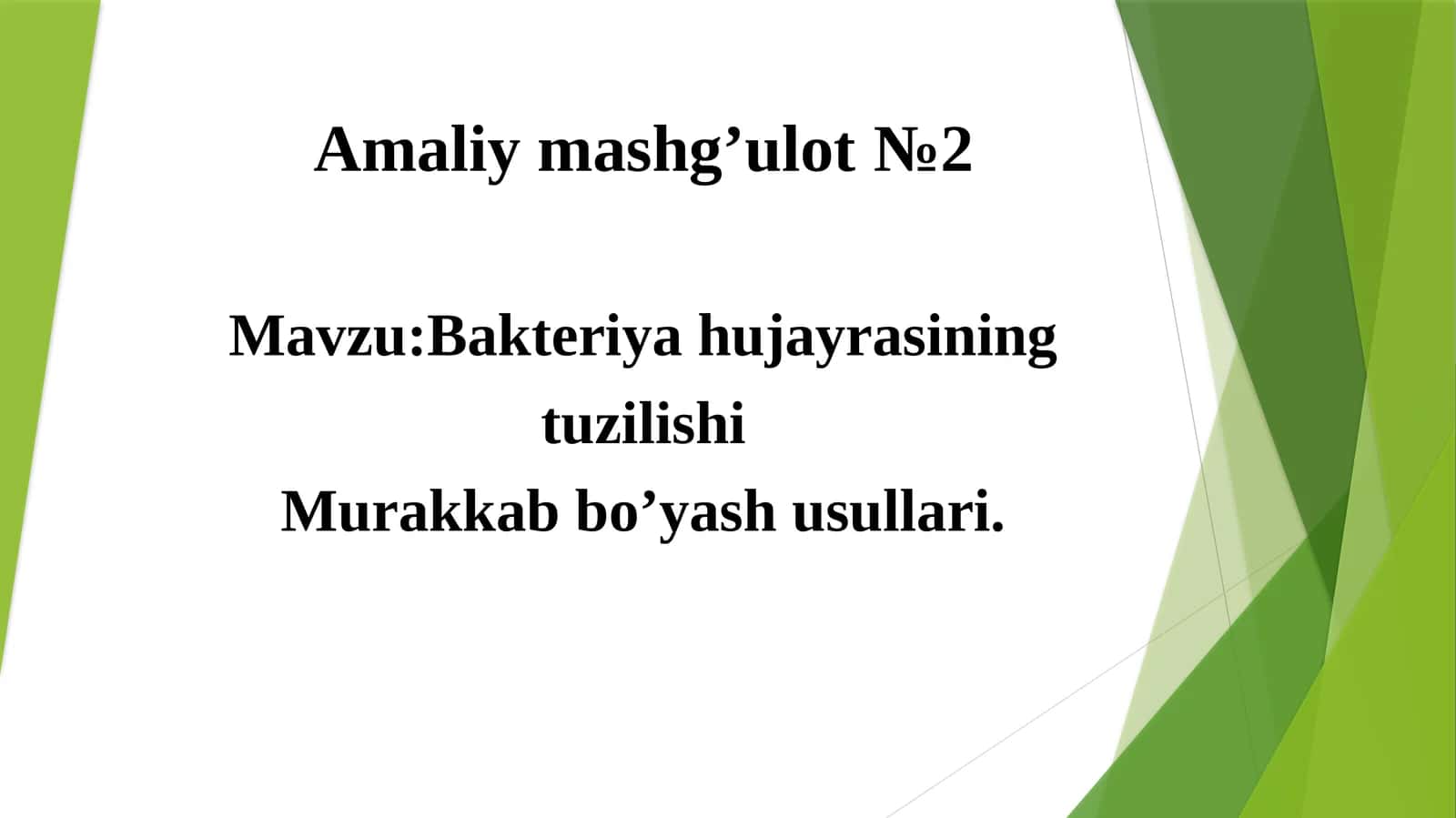 Bakteriyahujayrasining tuzilishi