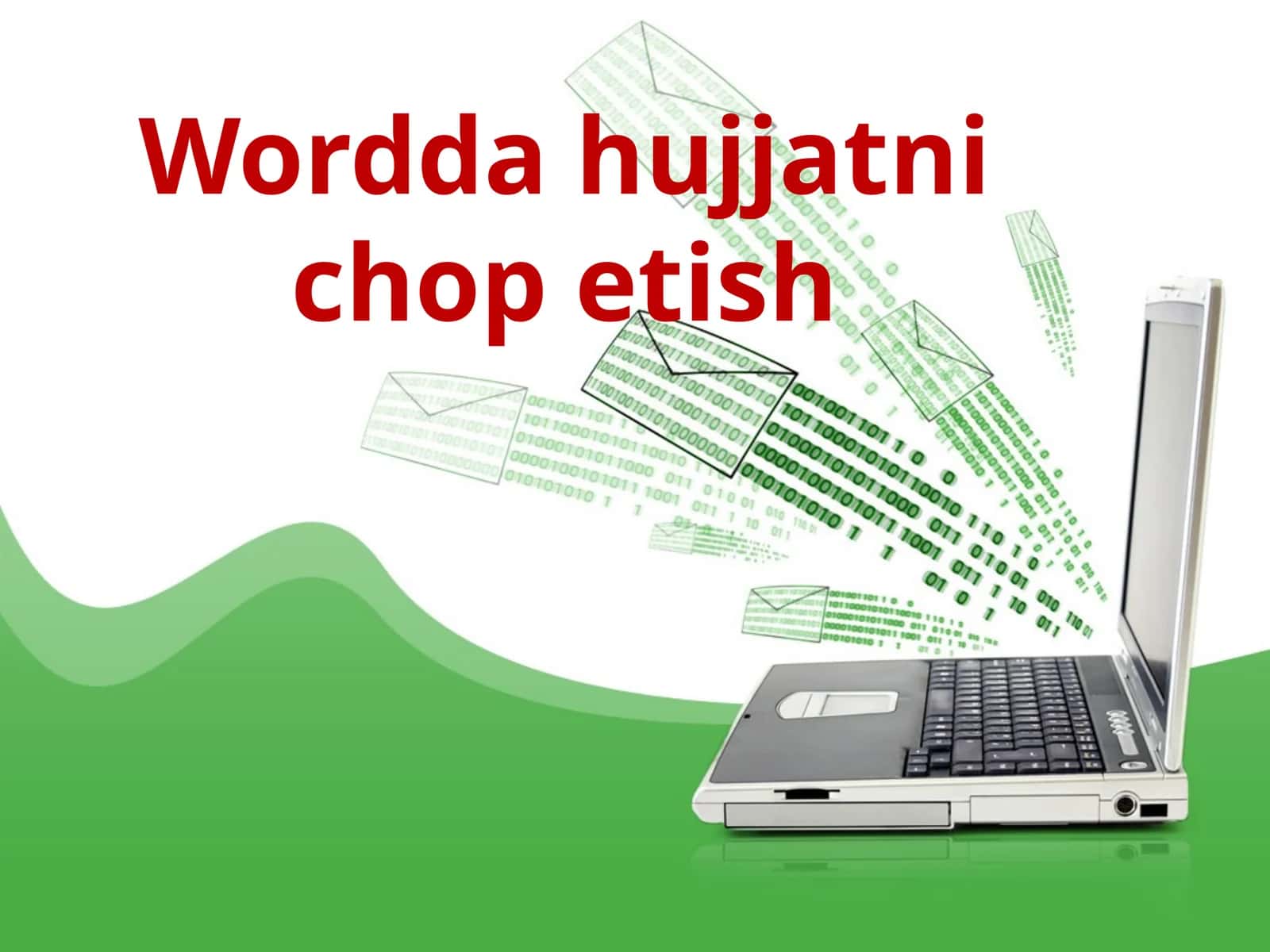 Wordda hujjatni chop etish