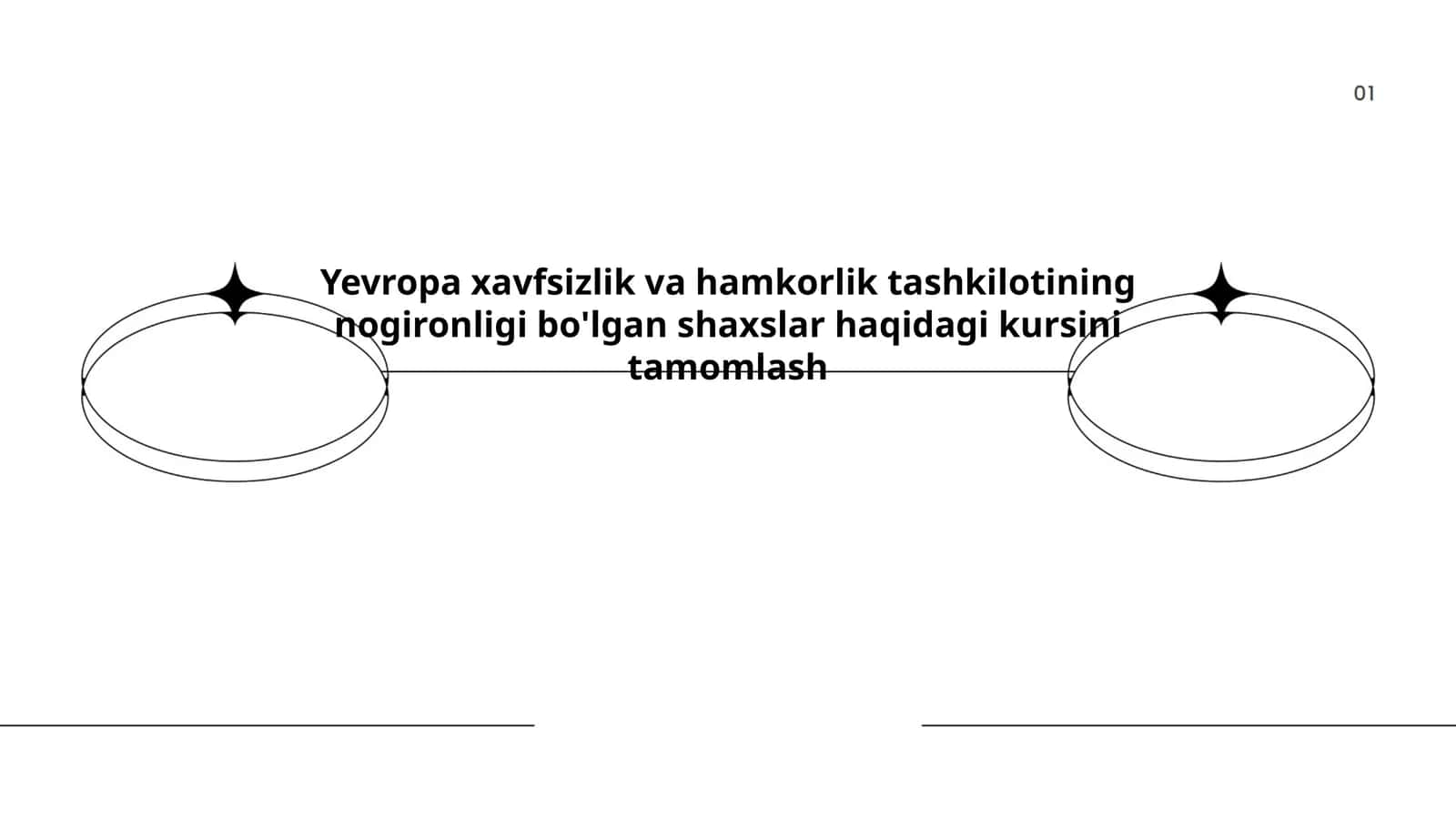Yevropa xavfsizlik va hamkorlik tashkilotining nogironligi bo'lgan shaxslar haqidagi kurs