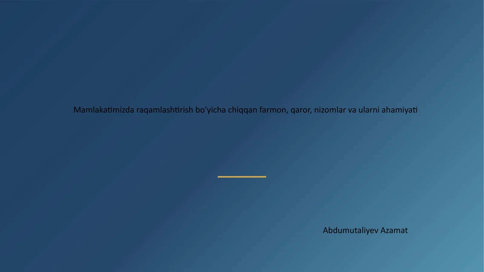 Yoʻl harakati xavfsizligini taʼminlash