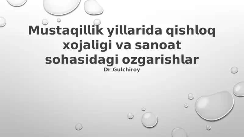 Sho‘rolar davri va jadal rivojlanish