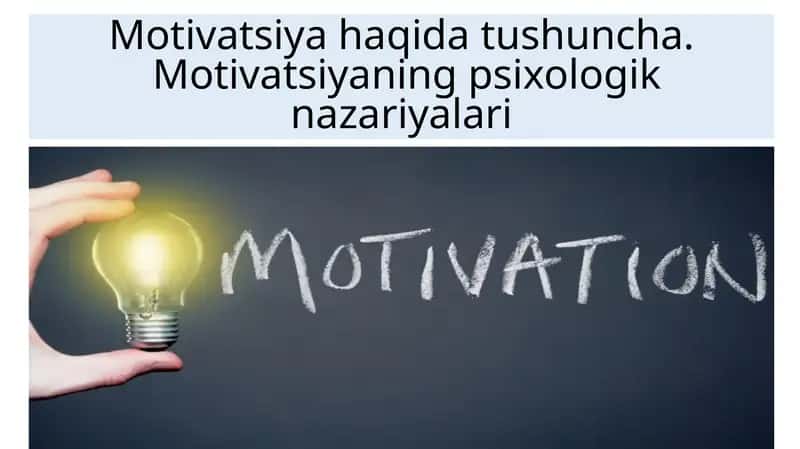 Motivatsiya