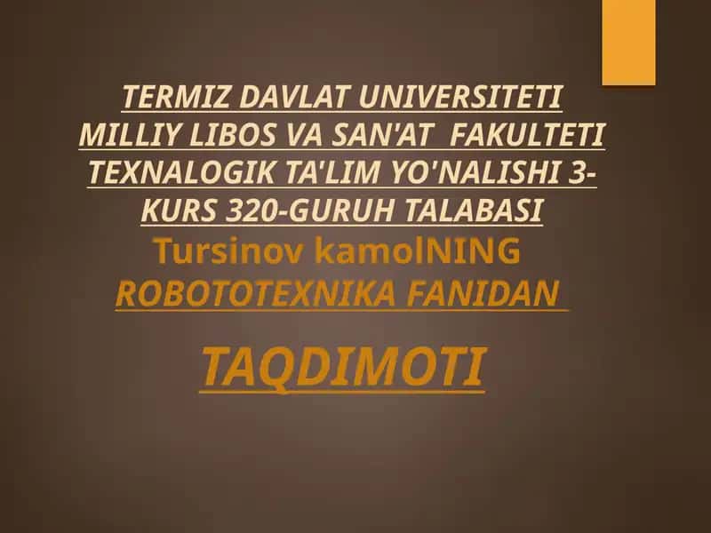 UZATMALAR TURKUMLANISHI
