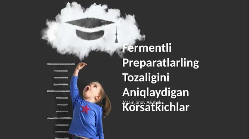 Fermentli Preparatlarling Tozaligini Aniqlaydigan Korsatkichlar
