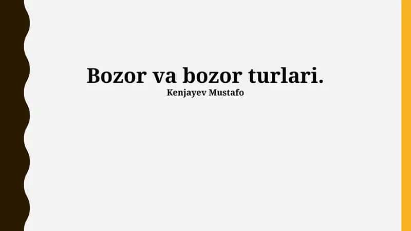 Mehnat bozori