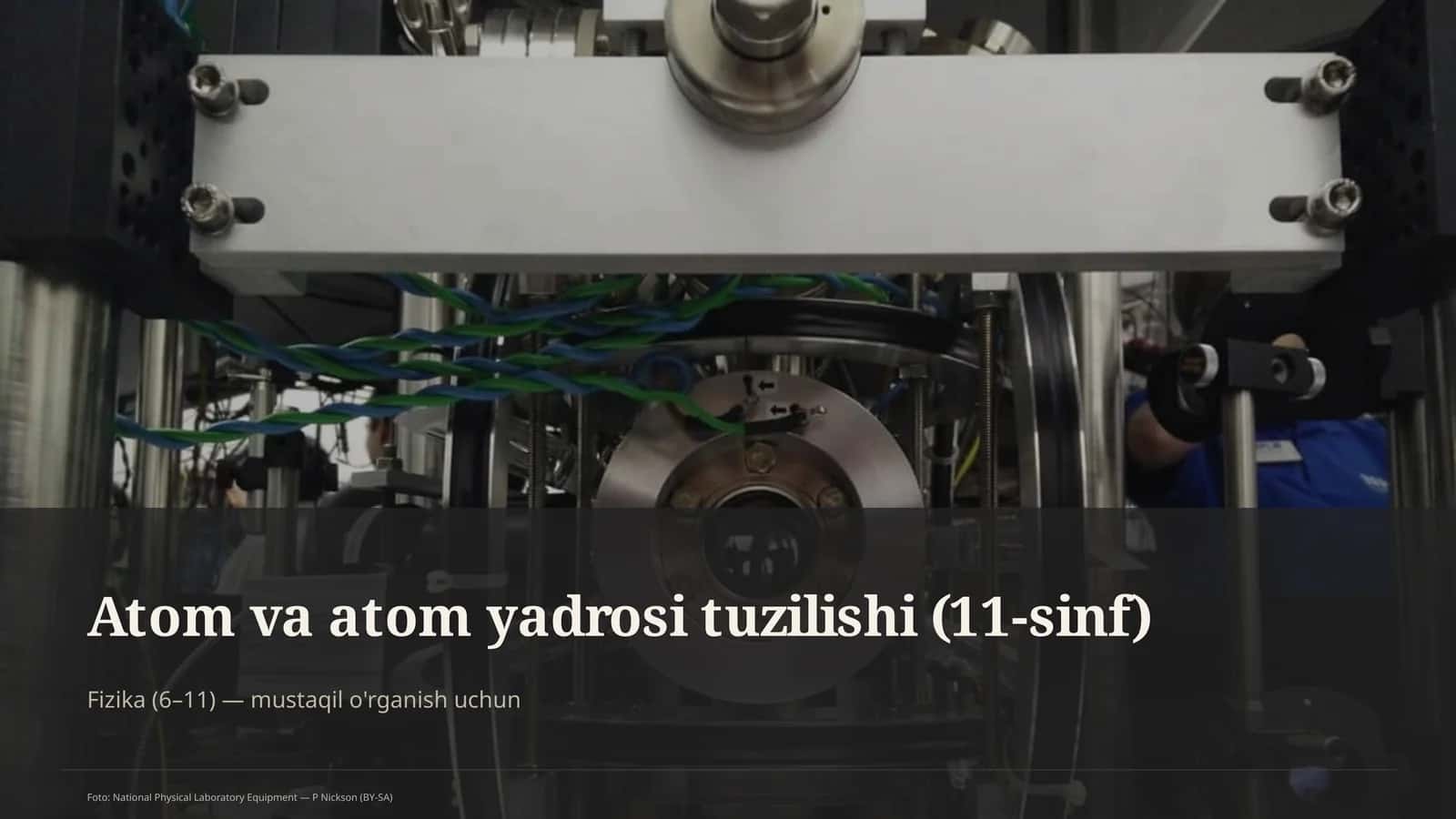 Atom va atom yadrosi tuzilishi (11-sinf)