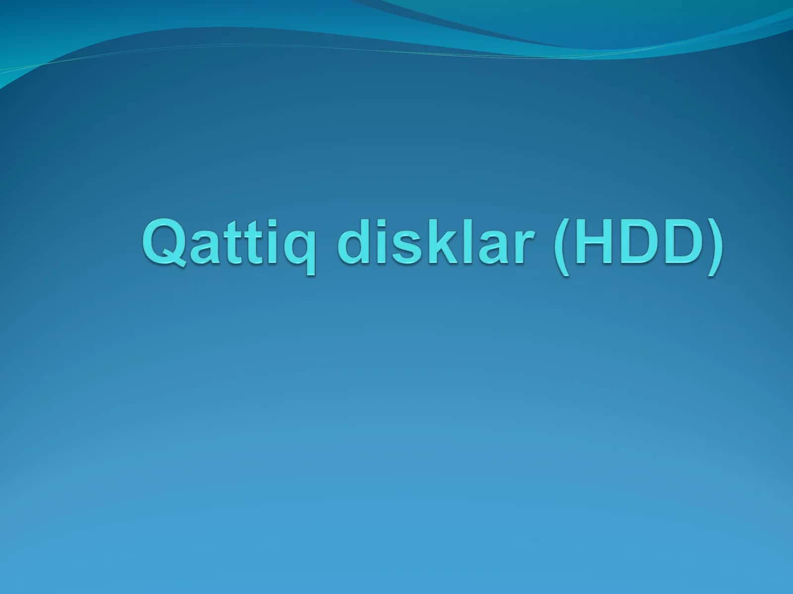 Qattiq magnitli disk(vinchester)