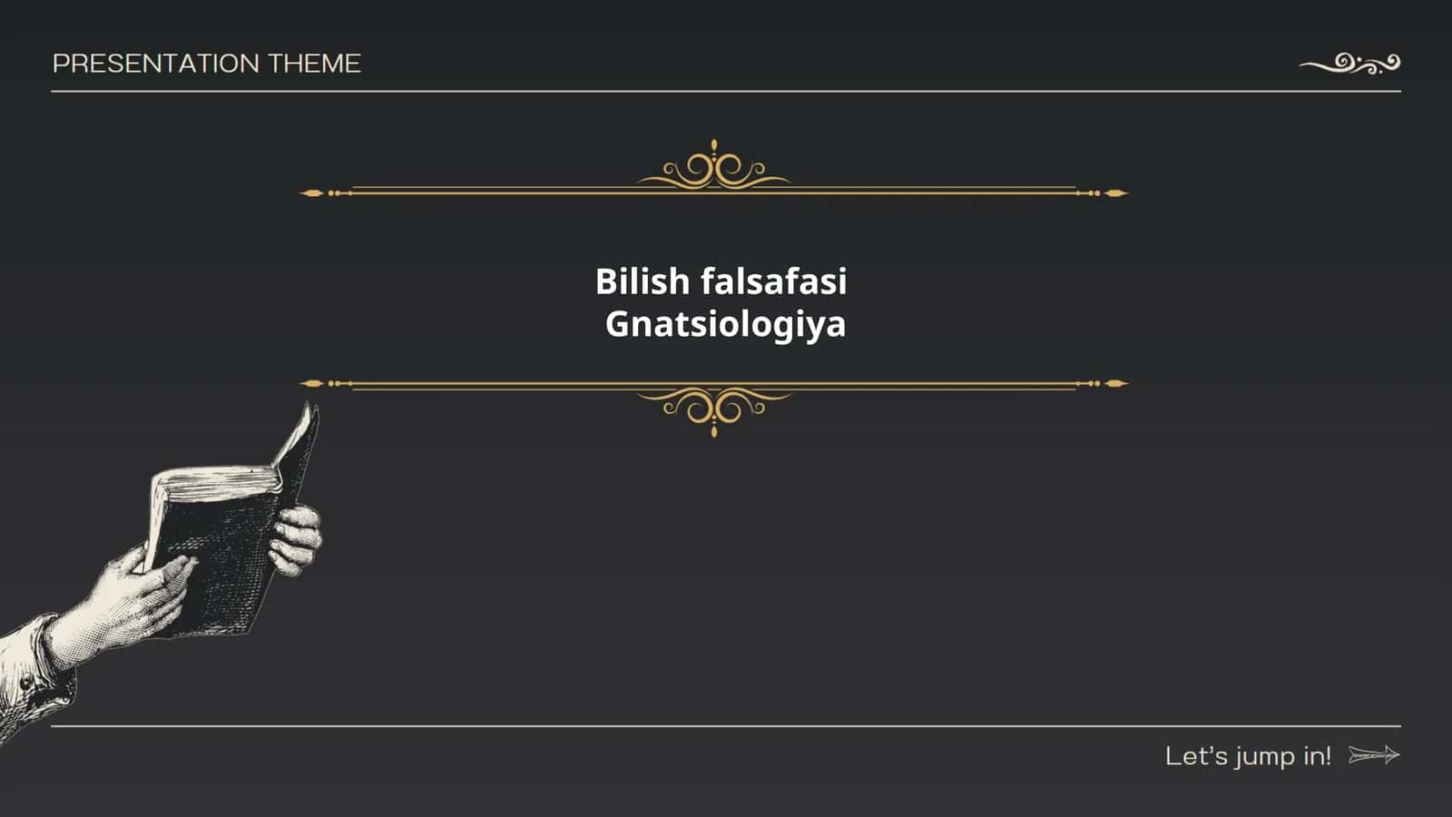 Bilish falsafasi