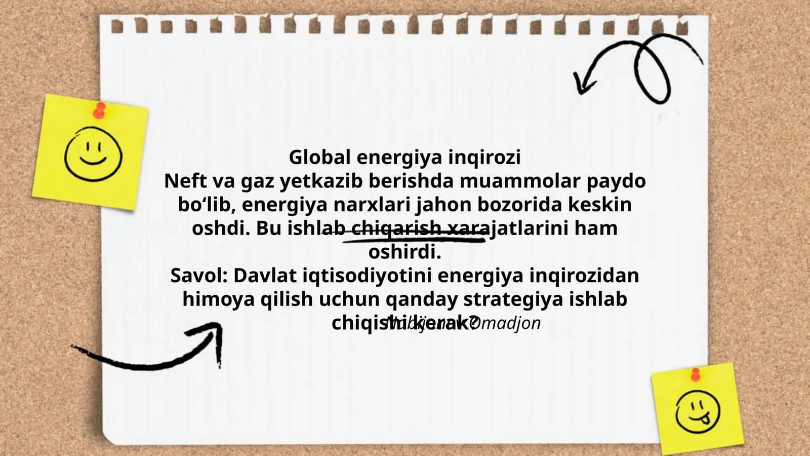 Global energiya inqirozi