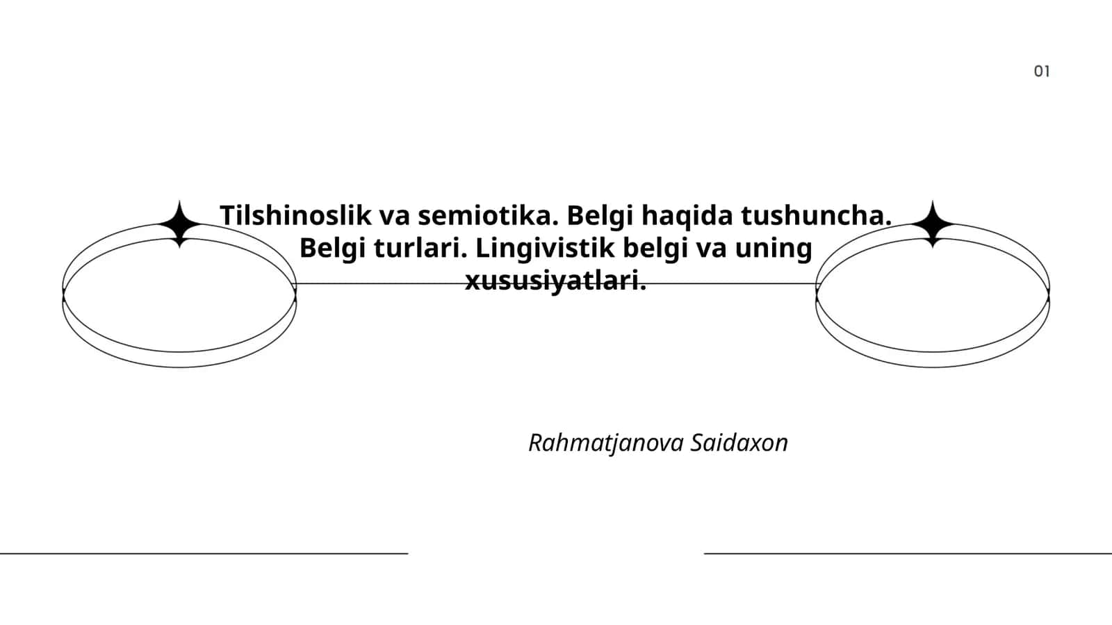 Tilshunoslik va semiotika