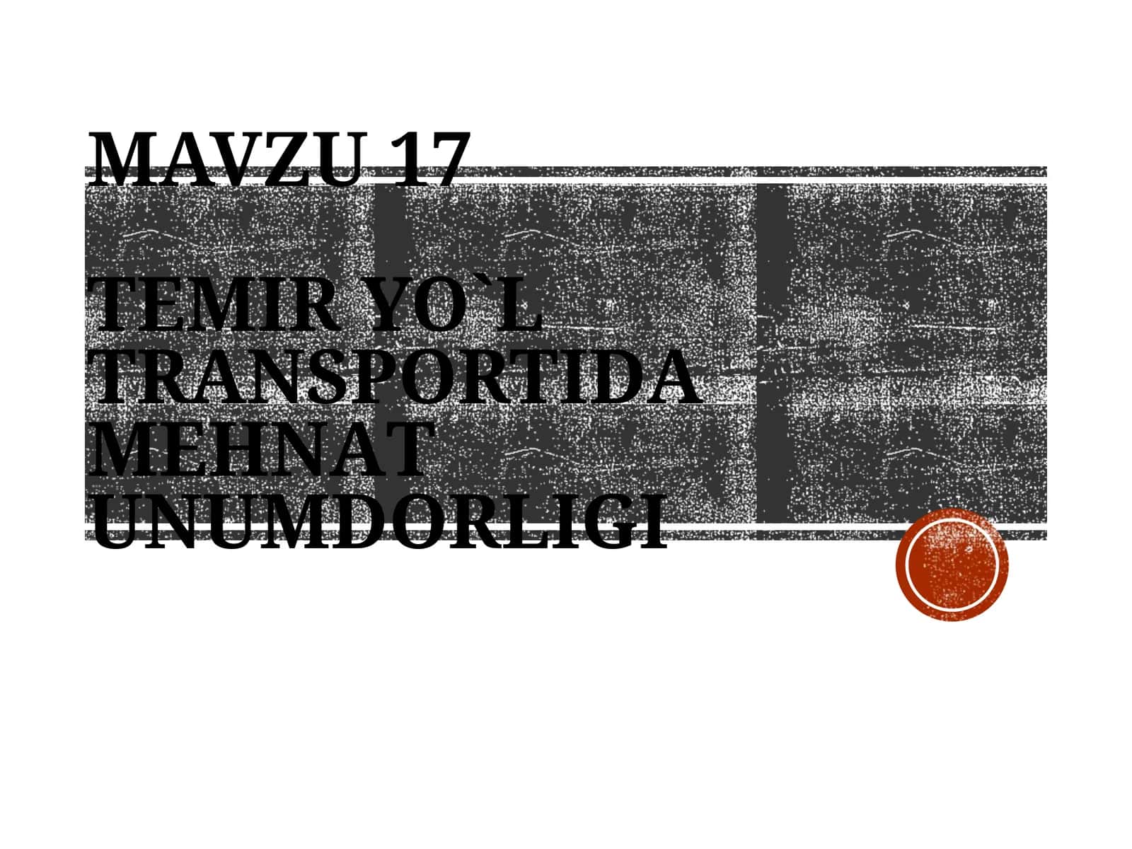 Tеmir yo`l trаnspоrtidа mеhnаtunumdorligi