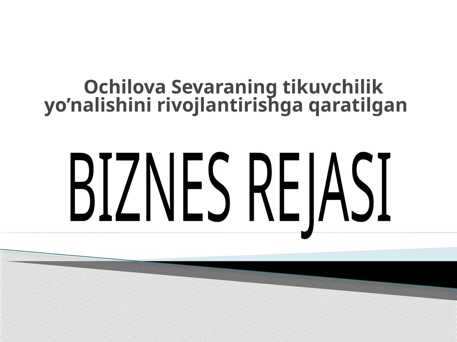 BIZNES REJASI