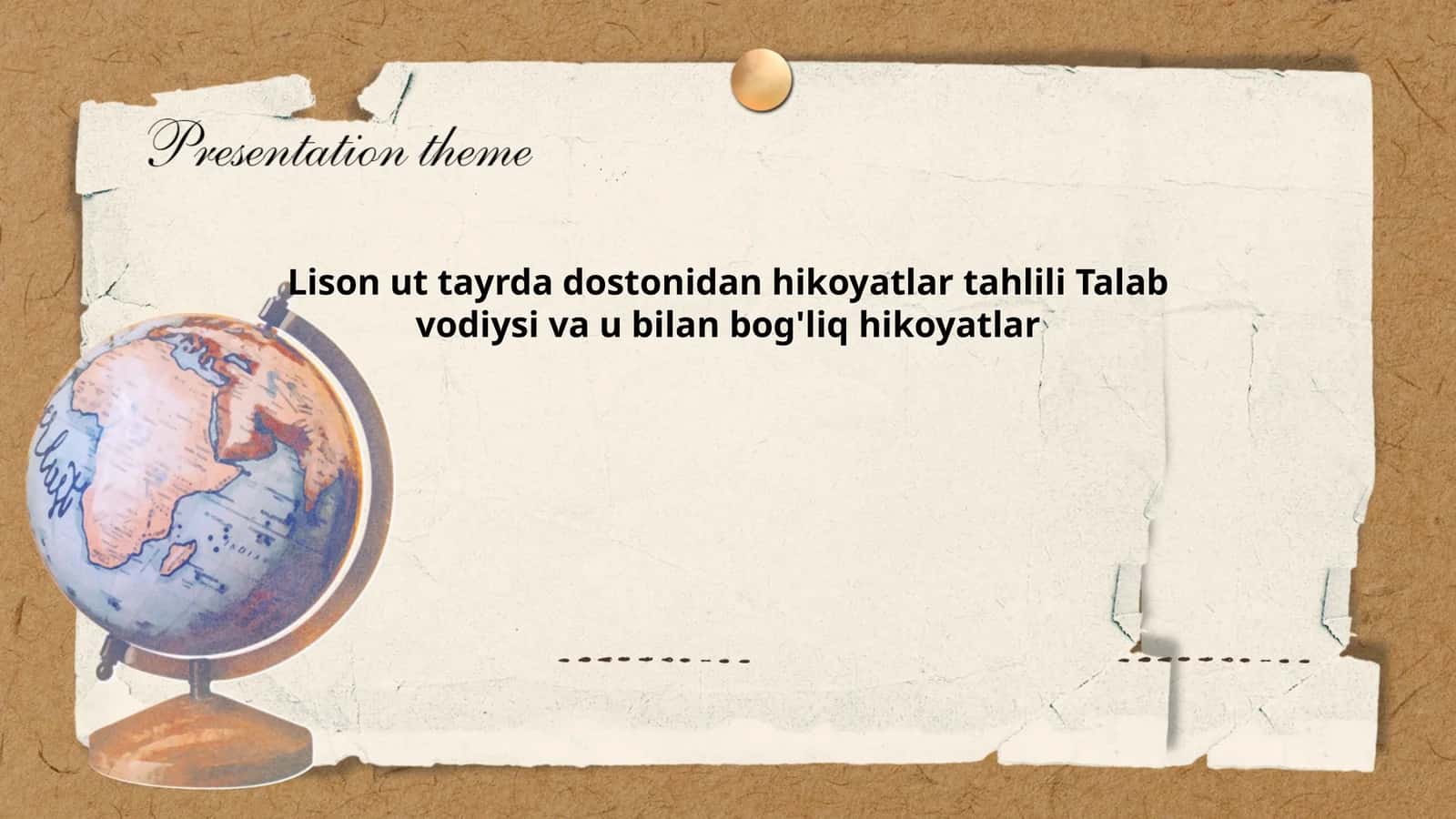 Lison ut Tayr dostoni