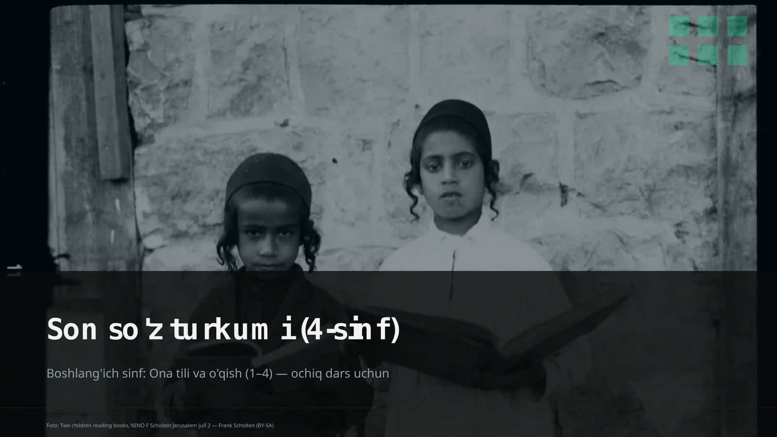 Son so'z turkumi (4-sinf)