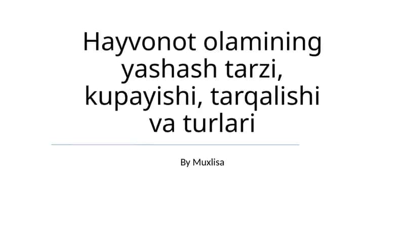 Kupayishi, tarqalishi va turlari