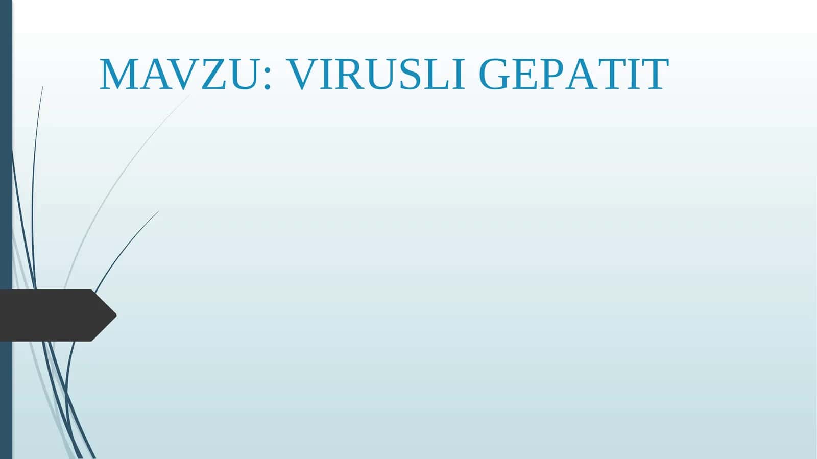 VIRUSLI GEPATIT
