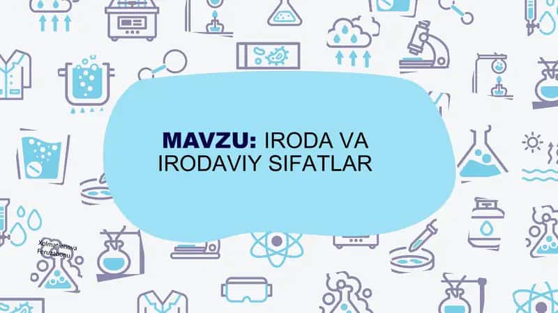 Iroda va irodaviy sifatlar