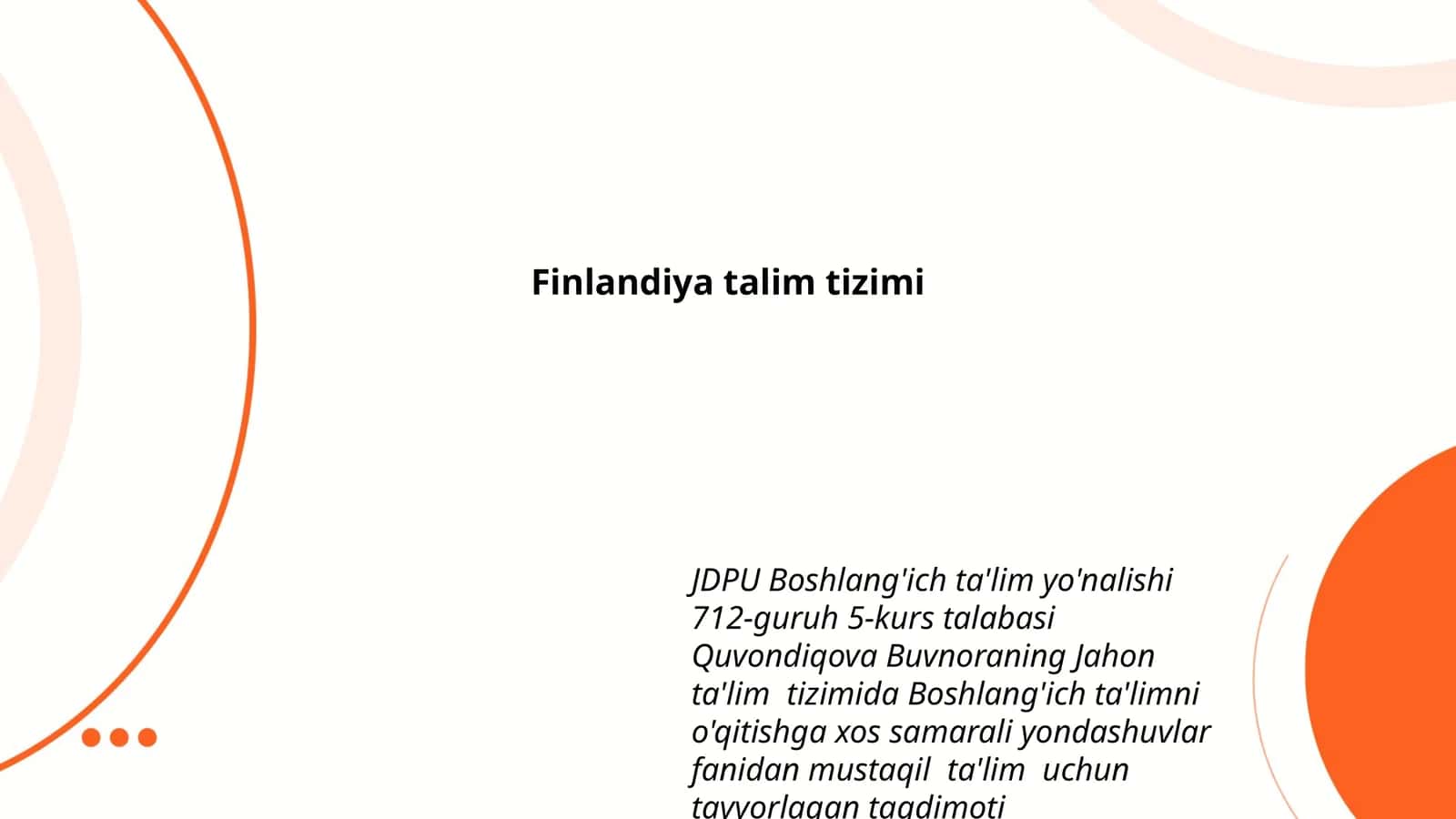 Finlandiya talim tizimi