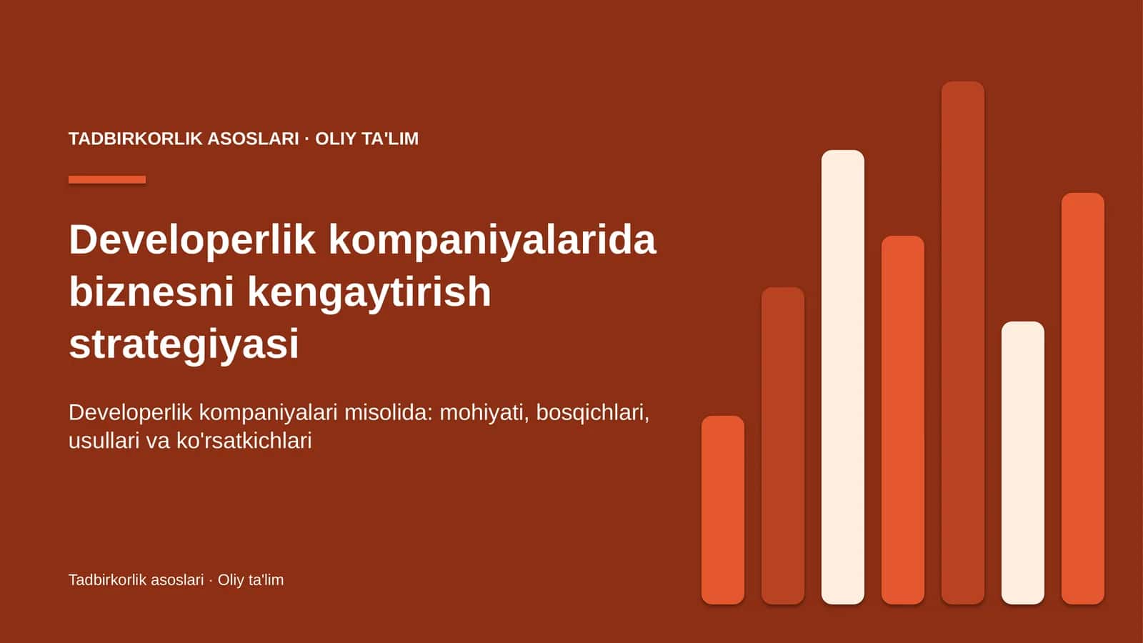 developerlik kompaniyalarida biznesni kengaytirish strategiyasi 6737