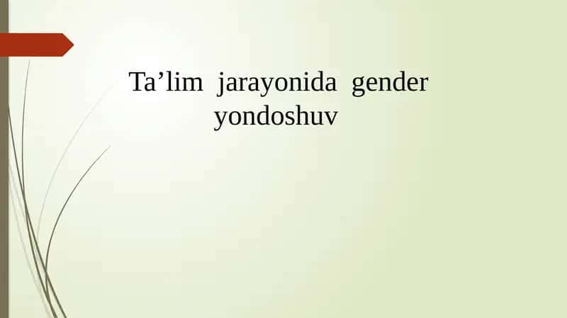 Gender tashkiloti