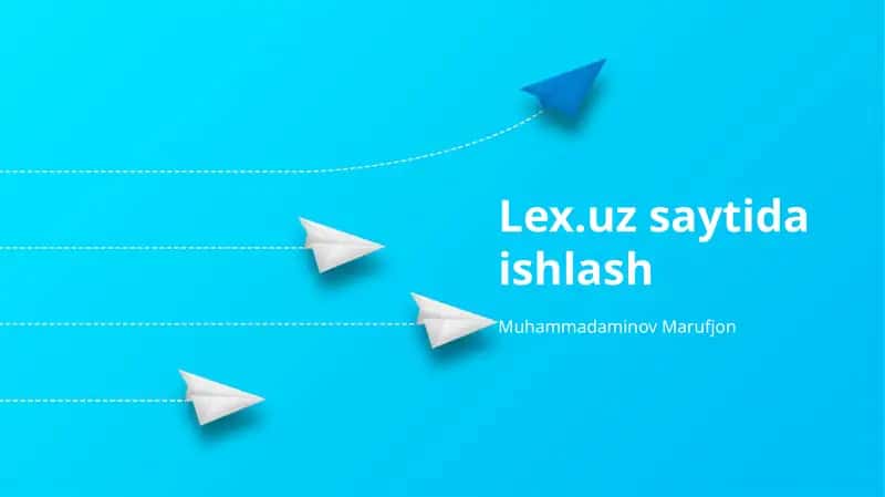 Lex.Uzda Ishning Afzalliklari