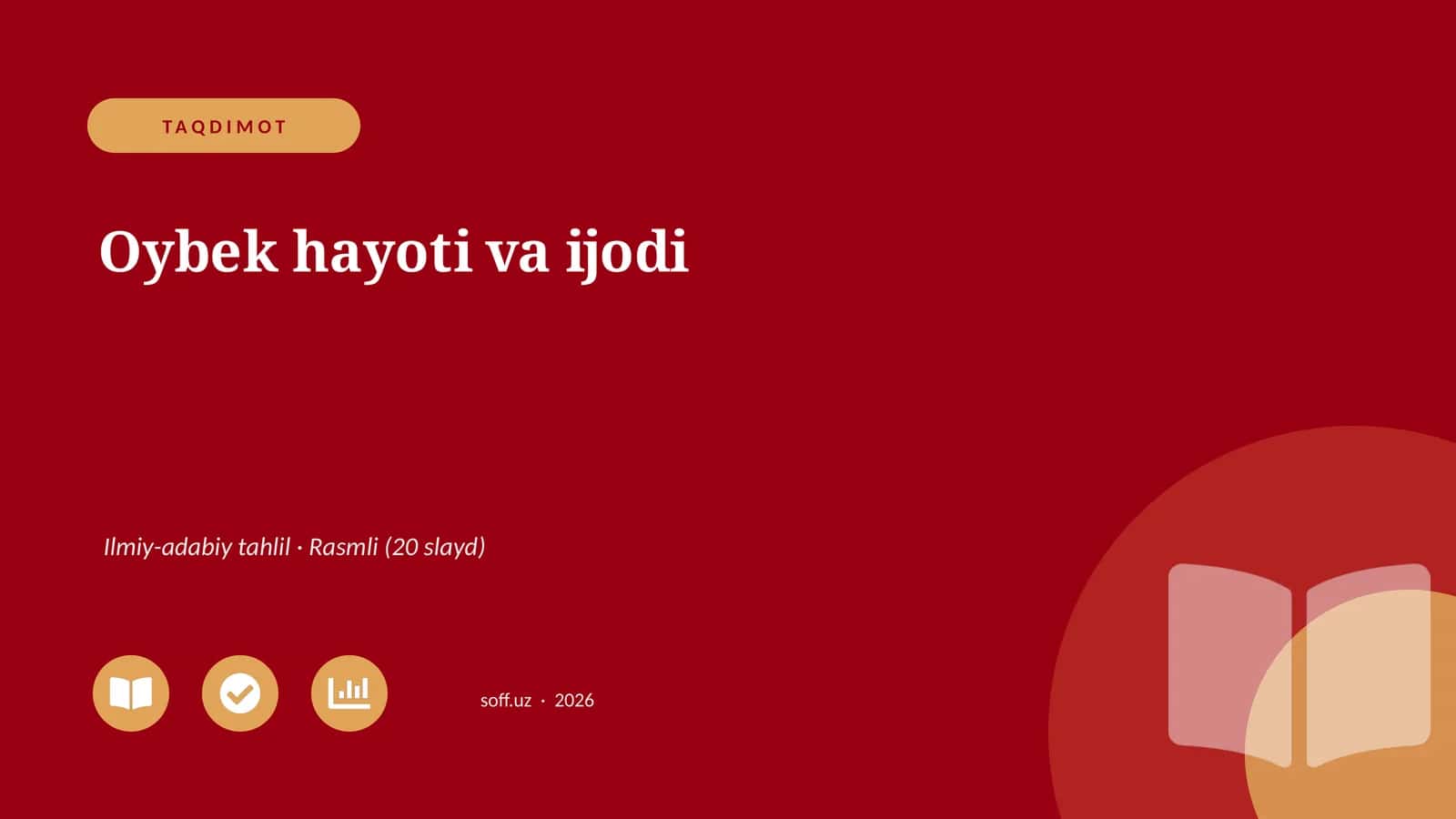 Oybek hayoti va ijodi