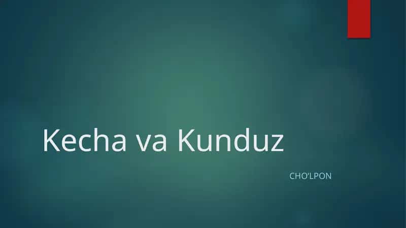 KechavaKunduz