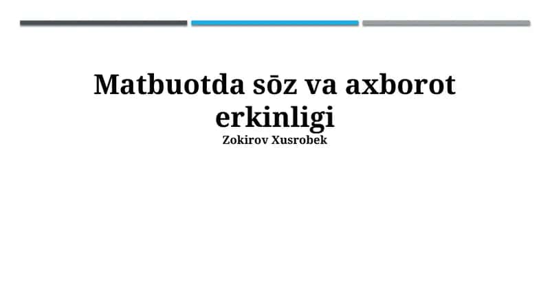 Tarixiy istiqbollar