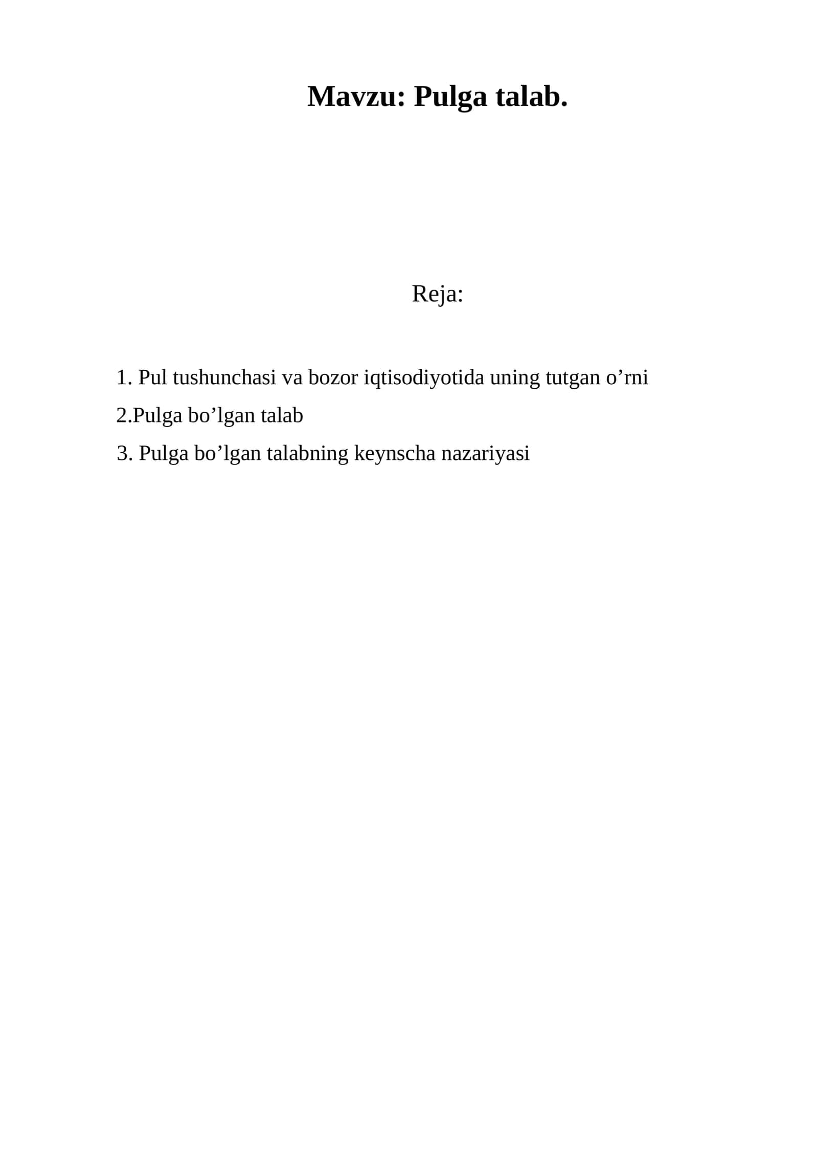 Pulga talab