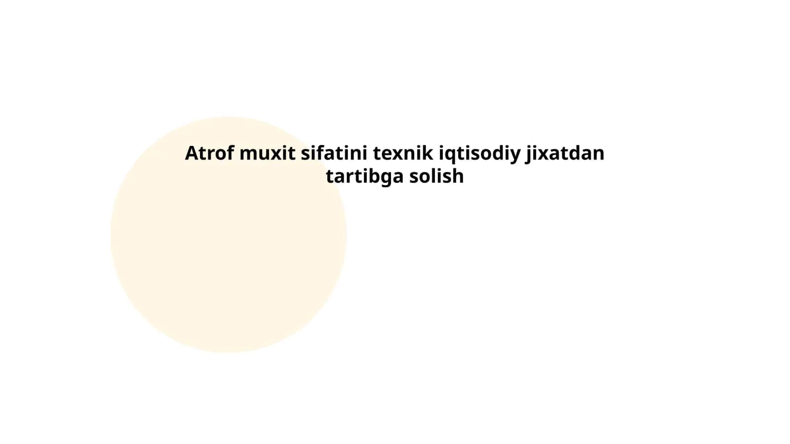 Atrof-muhitni muhofaza qilish siyosati