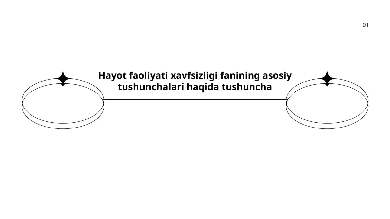 Hayot faoliyati xavfsizligi fanining asosiy tushunchalari haqida chushuncha
