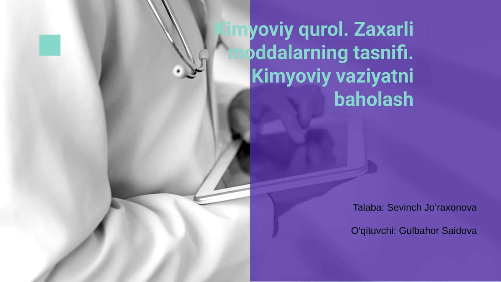 Kimyoviy qurol