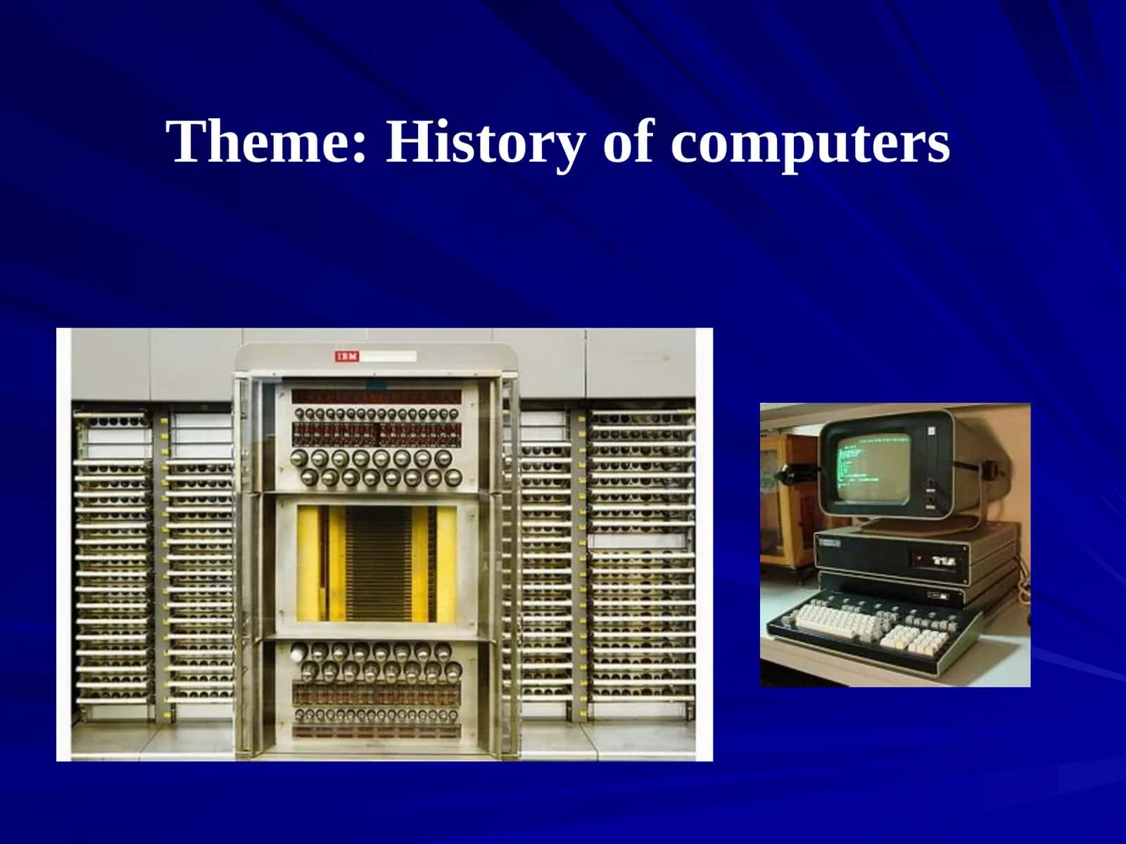 History of Computers
