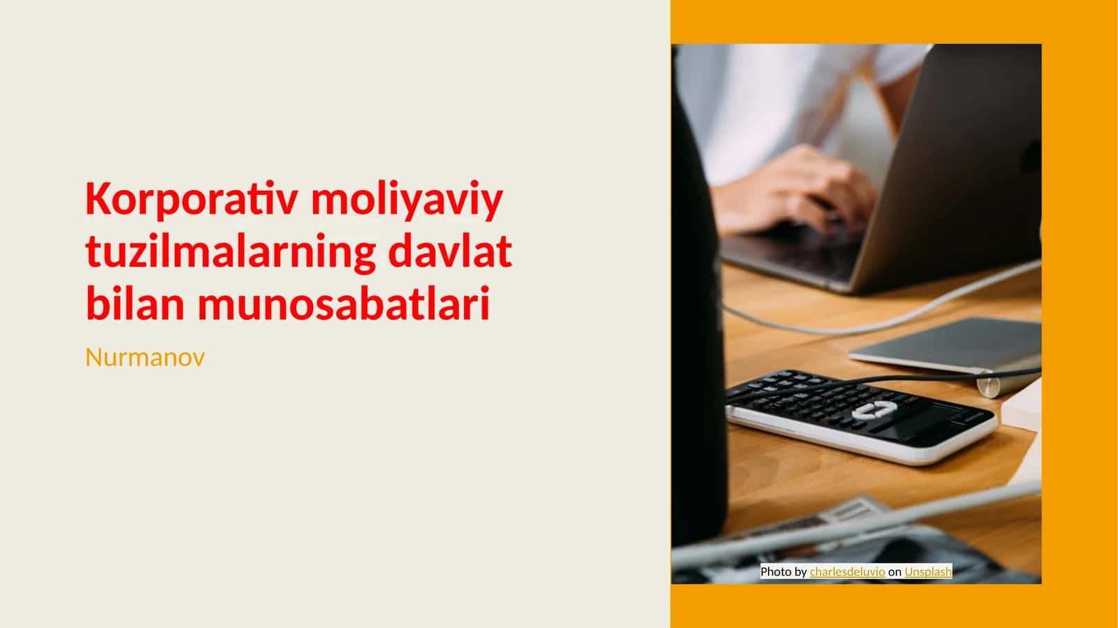Korporativ moliyaviy tuzilmalarning davlat bilan munosabatlari