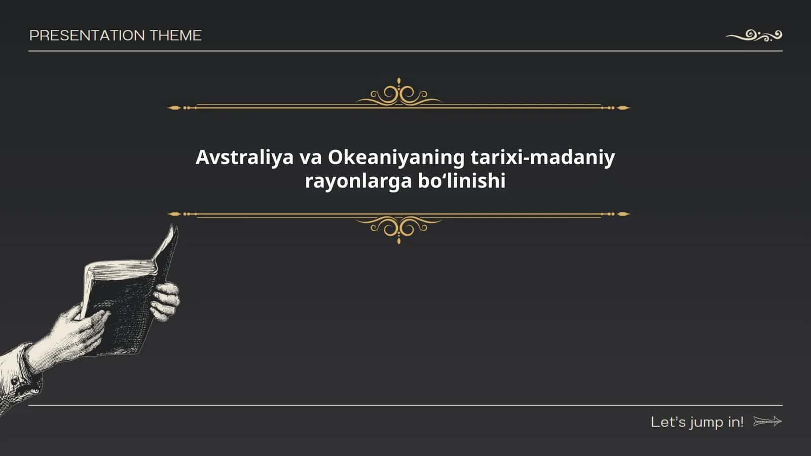 Avstraliya va Okeaniyaning tarixi-madaniy rayonlarga boʻlinishi