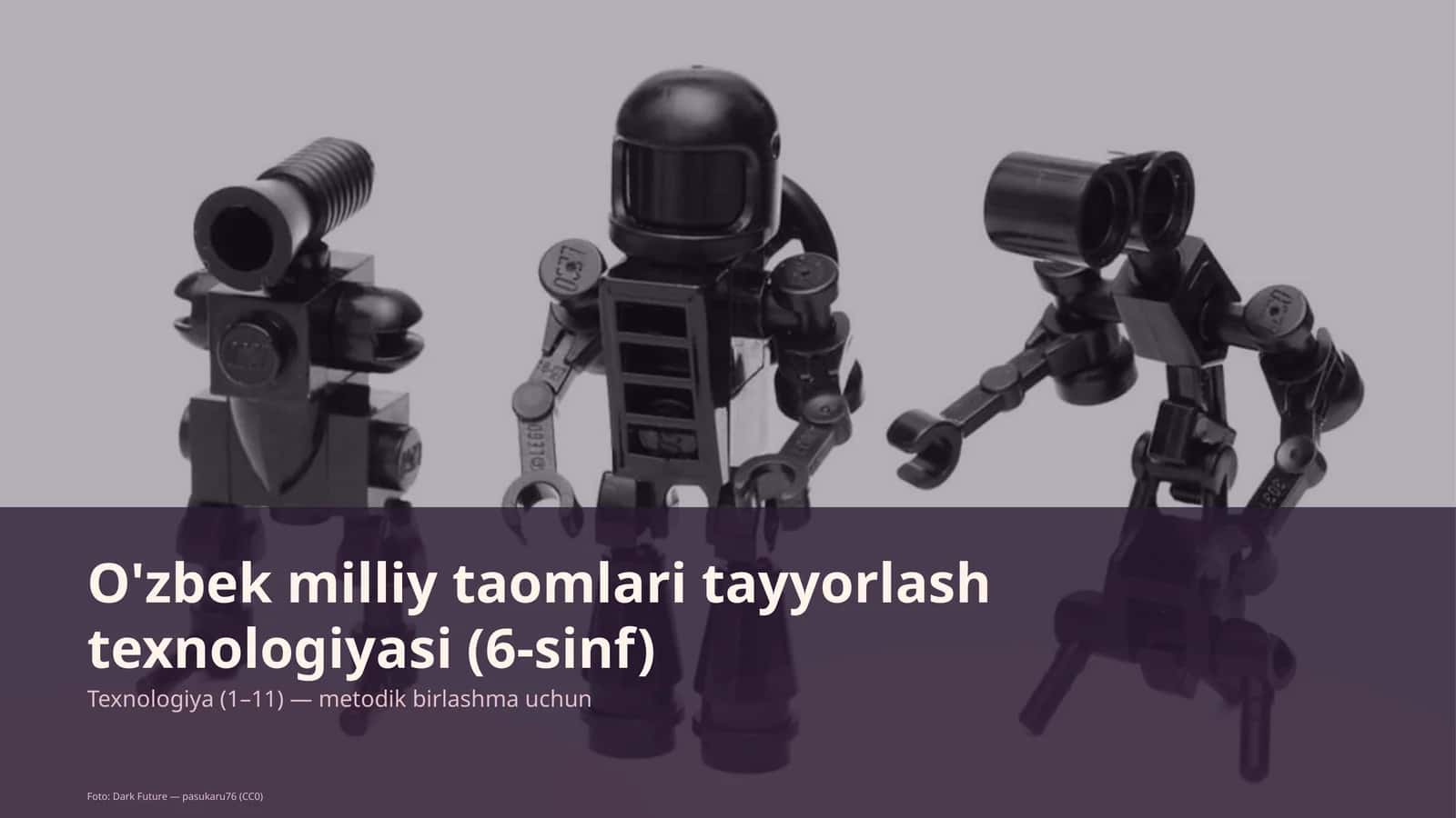 O'zbek milliy taomlari tayyorlash texnologiyasi (6-sinf)