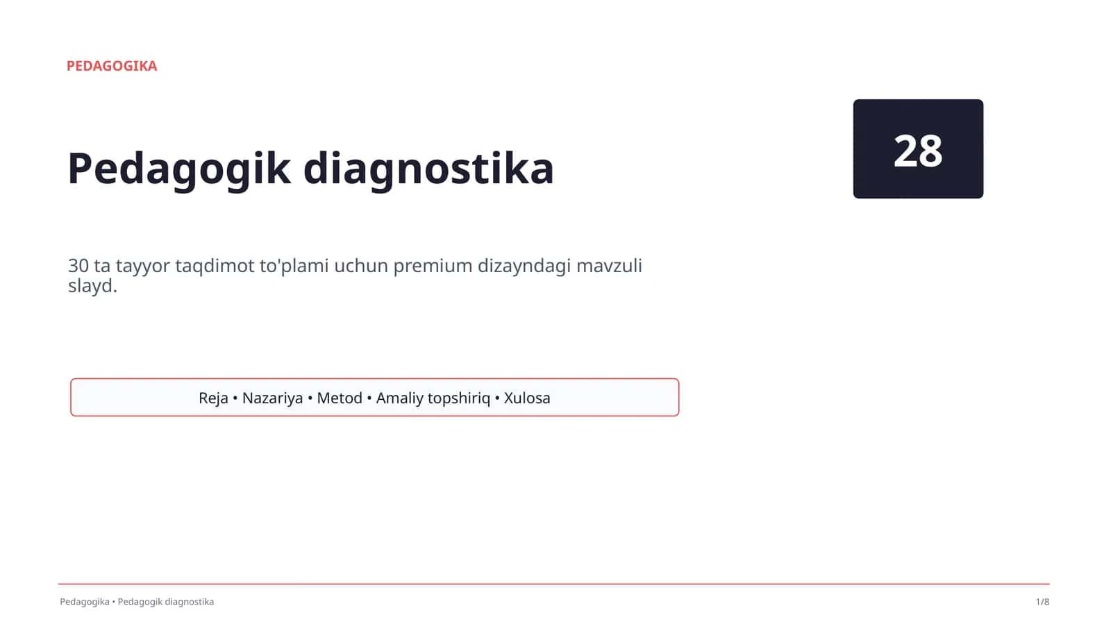 Pedagogik diagnostika