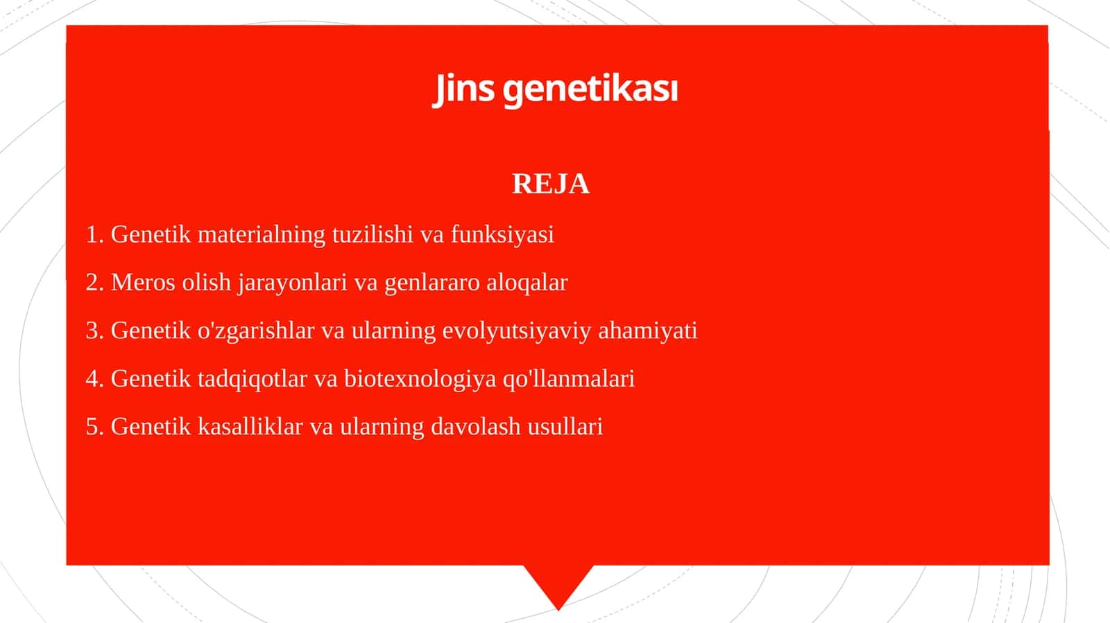 Jins genetikası