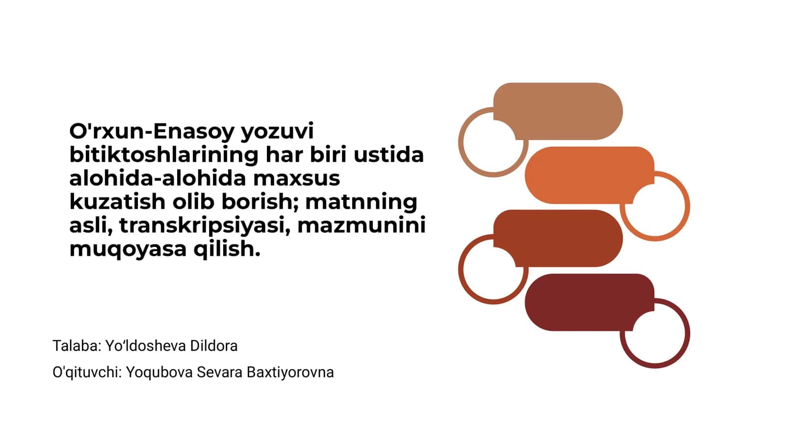 O'rxun-Enasoy yozuvi bitiktoshlarining muhimligi