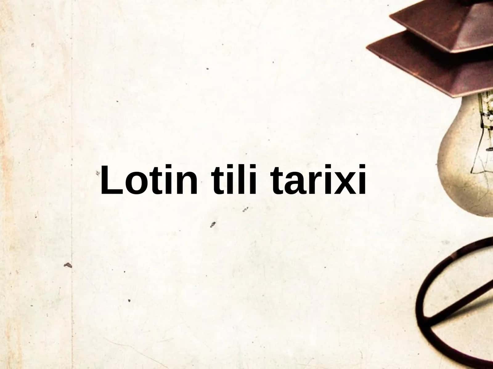 Lotintilitarixi